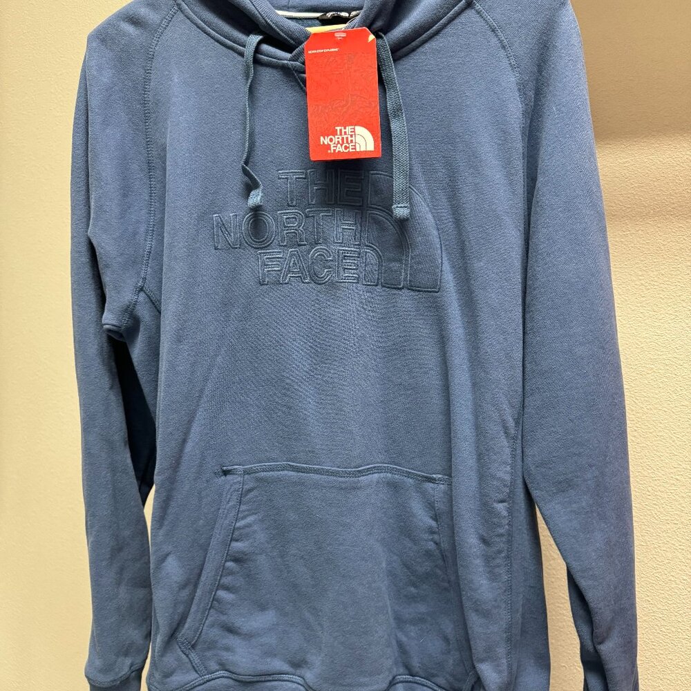 Navy North Face Hoody Sweatshirt